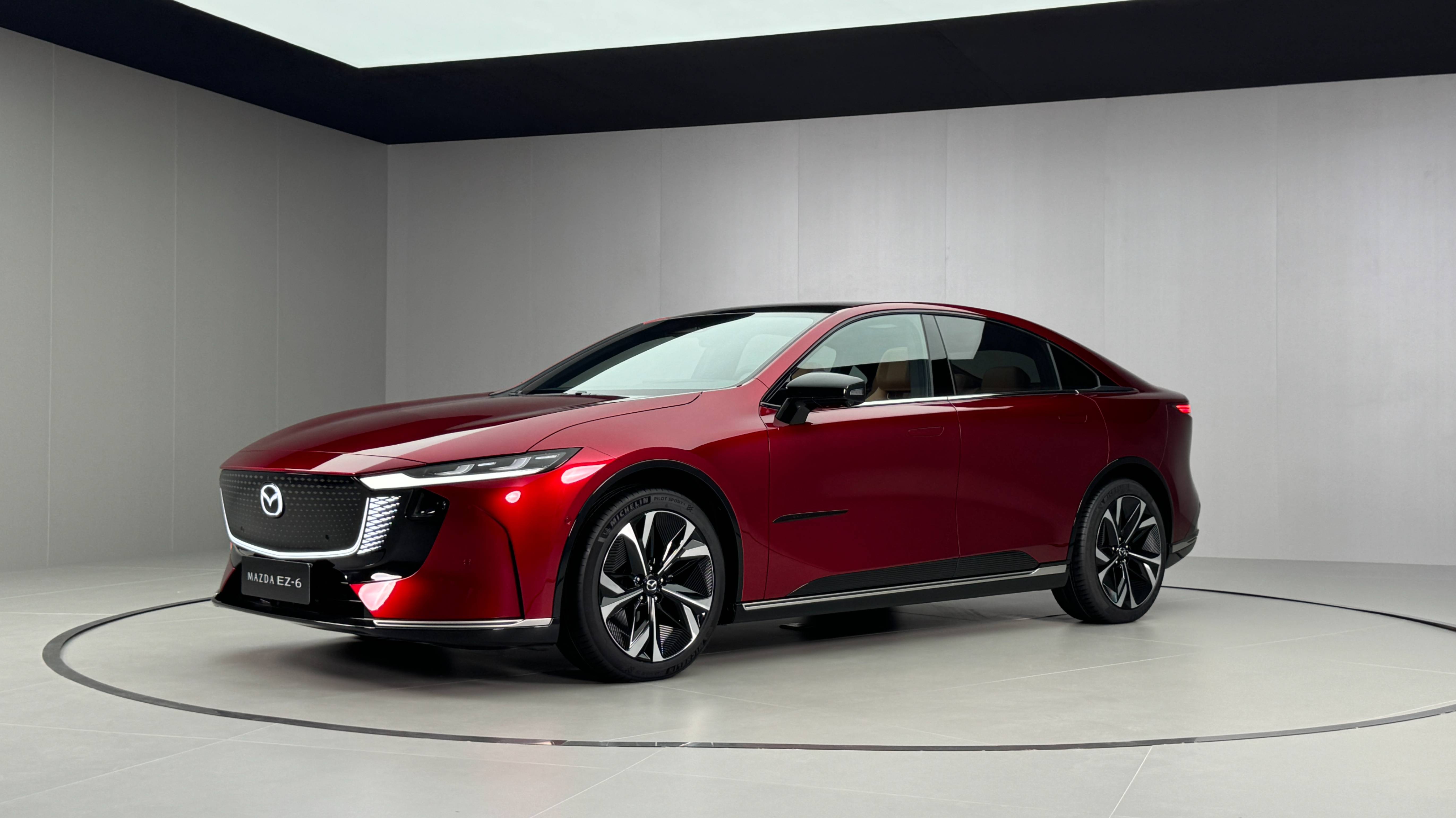 长安马自达首款新能源旗舰轿车ez-6开启预售