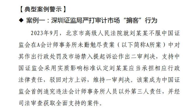 审计“掮客”,罚-上海证券报·中国证券网