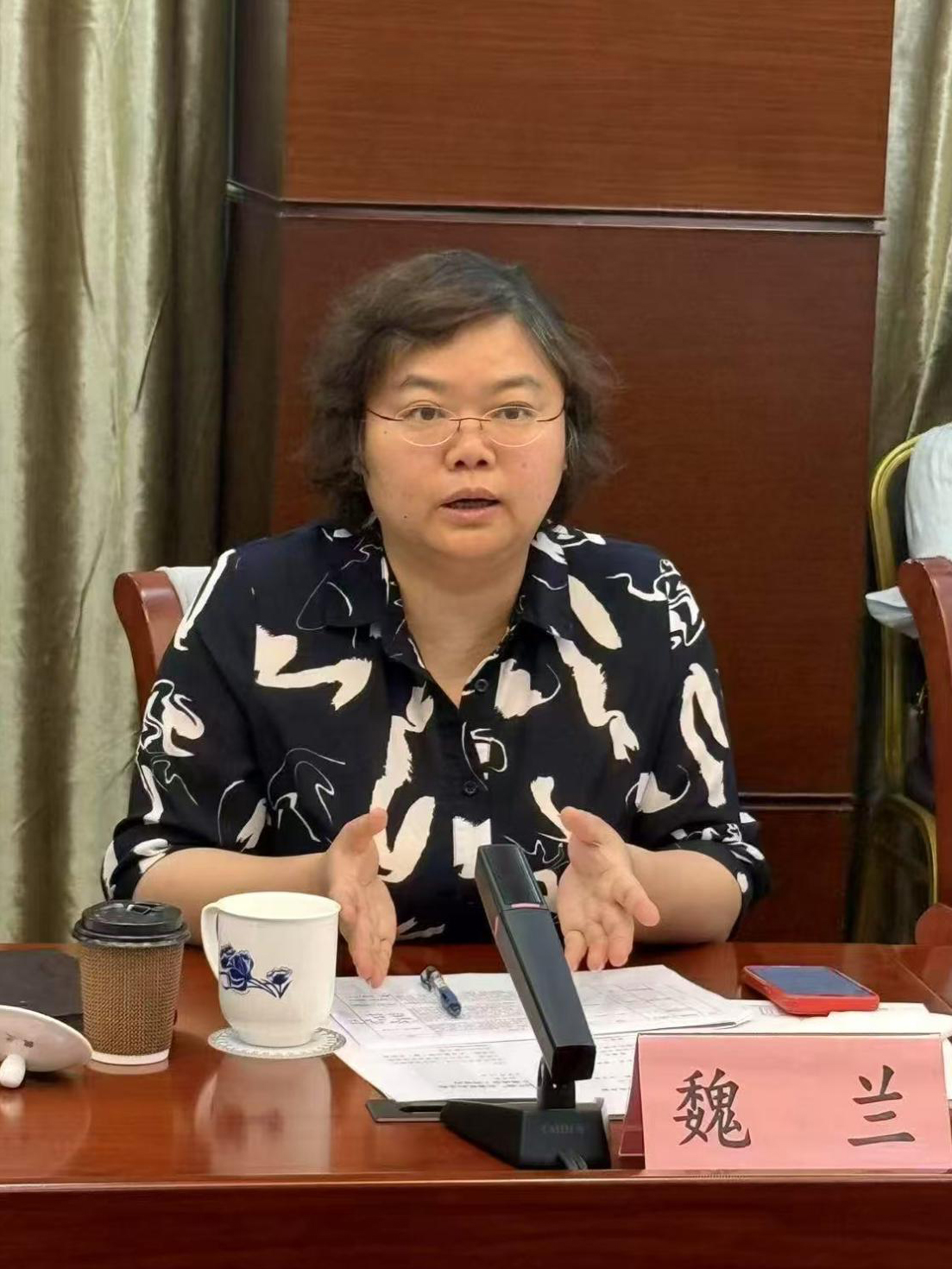 徐匯區(qū)副區(qū)長魏蘭