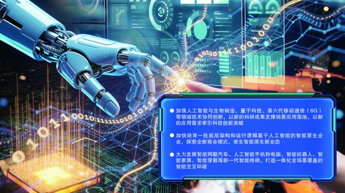 “人工智能+”行动顶层设计来了！ 加快实施6大重点行动 强化8项基础支撑能力-上海证券报·中国证券网