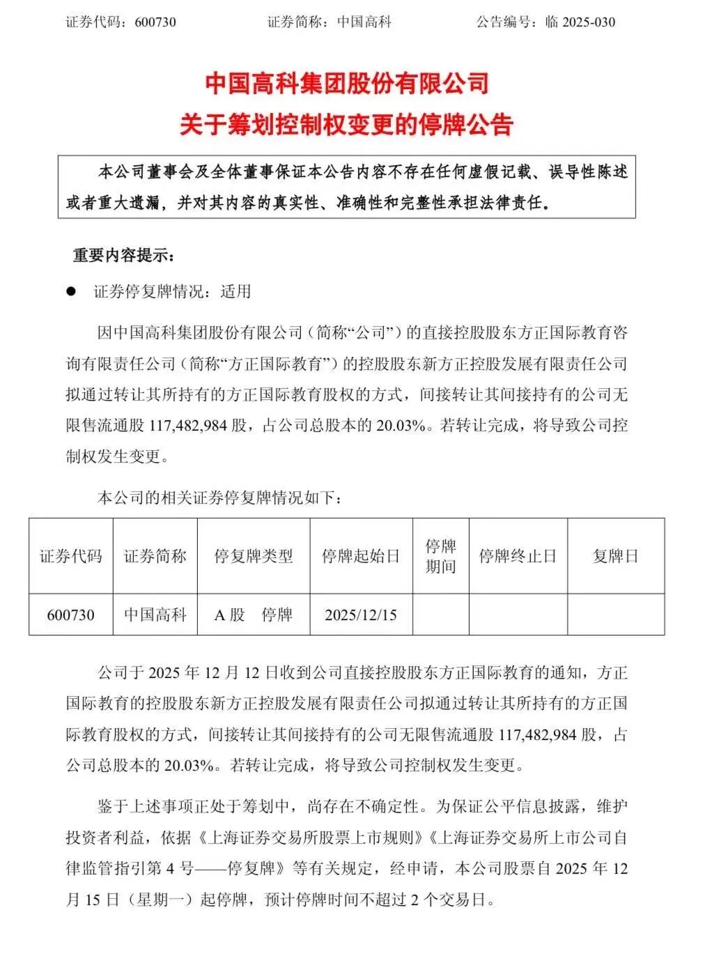600730拟易主，股票“提前”涨停？-上海证券报·中国证券网