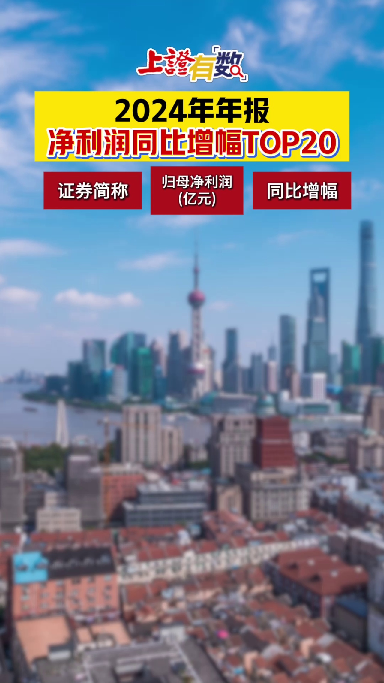 2024年年报净利润同比增幅TOP20