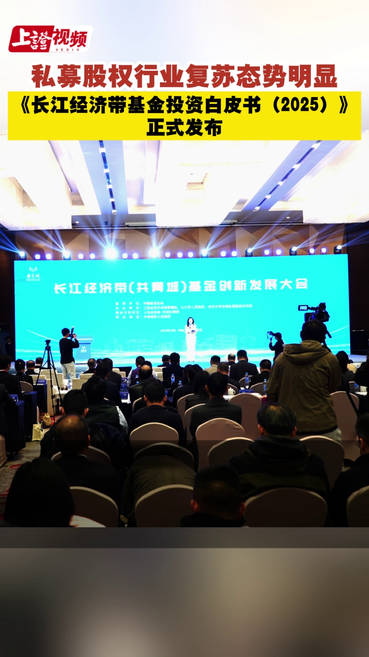 私募股权行业复苏态势明显 《长江经济带基金投资白皮书（2025）》正式发布